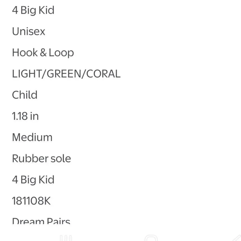 Dream Pairs Kids Turquoise Shoes